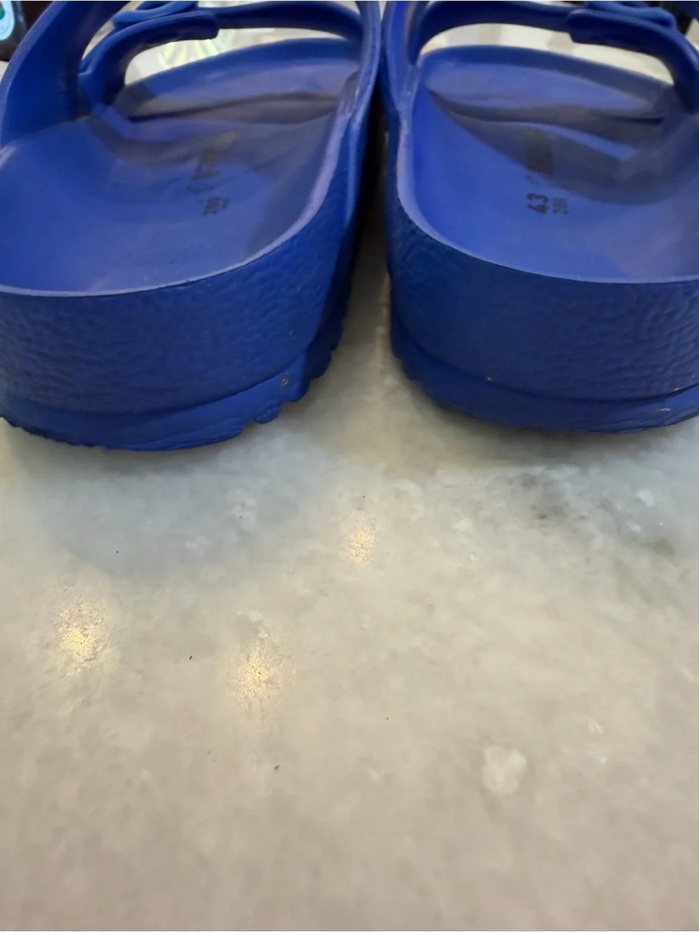 Birkenstock Royal Blue Two-Buckle EVA Sandals